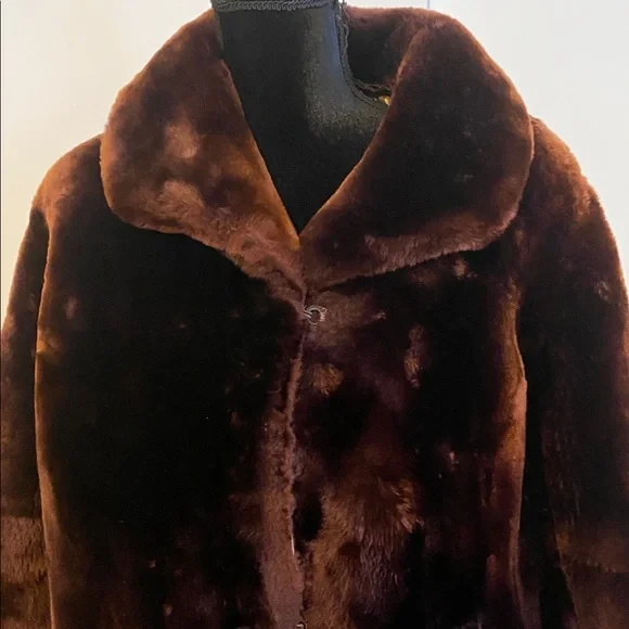 Luxurious Brown Faux Fur Coat by Annis Furs - Picture 2 of 8